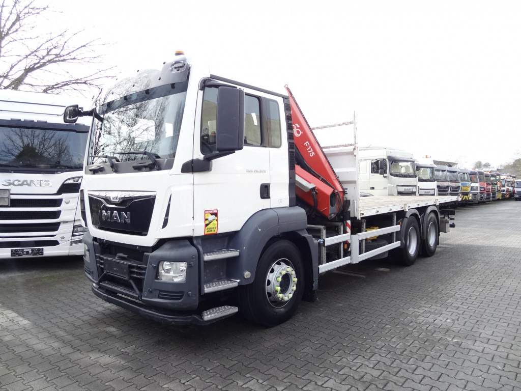 MAN TGS 26.320 6X4 BB mit Kran Fassi F175 — crédit-bail MAN TGS 26.320 6X4 BB mit Kran Fassi F175: photos 9