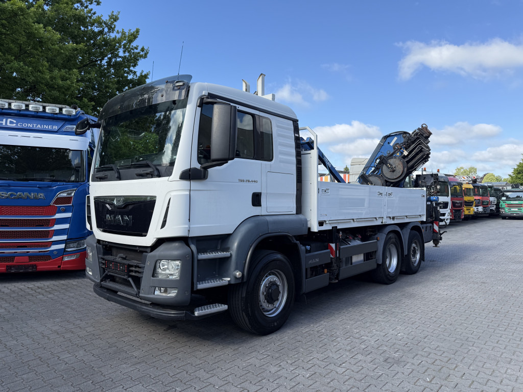 MAN TGS 28.440 6X4H-4 Atlas 290 bis 24 Meter - Camion plateau, Camion grue: photos 1 MAN TGS 28.440 6X4H-4 Atlas 290 bis 24 Meter - Camion plateau, Camion grue: photos 1