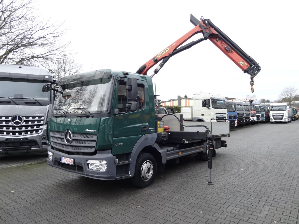 Mercedes-Benz Atego 1023 Palfinger 6501 bis 14.5 Meter - Camion grue, Camion plateau: photos 1 Mercedes-Benz Atego 1023 Palfinger 6501 bis 14.5 Meter - Camion grue, Camion plateau: photos 1