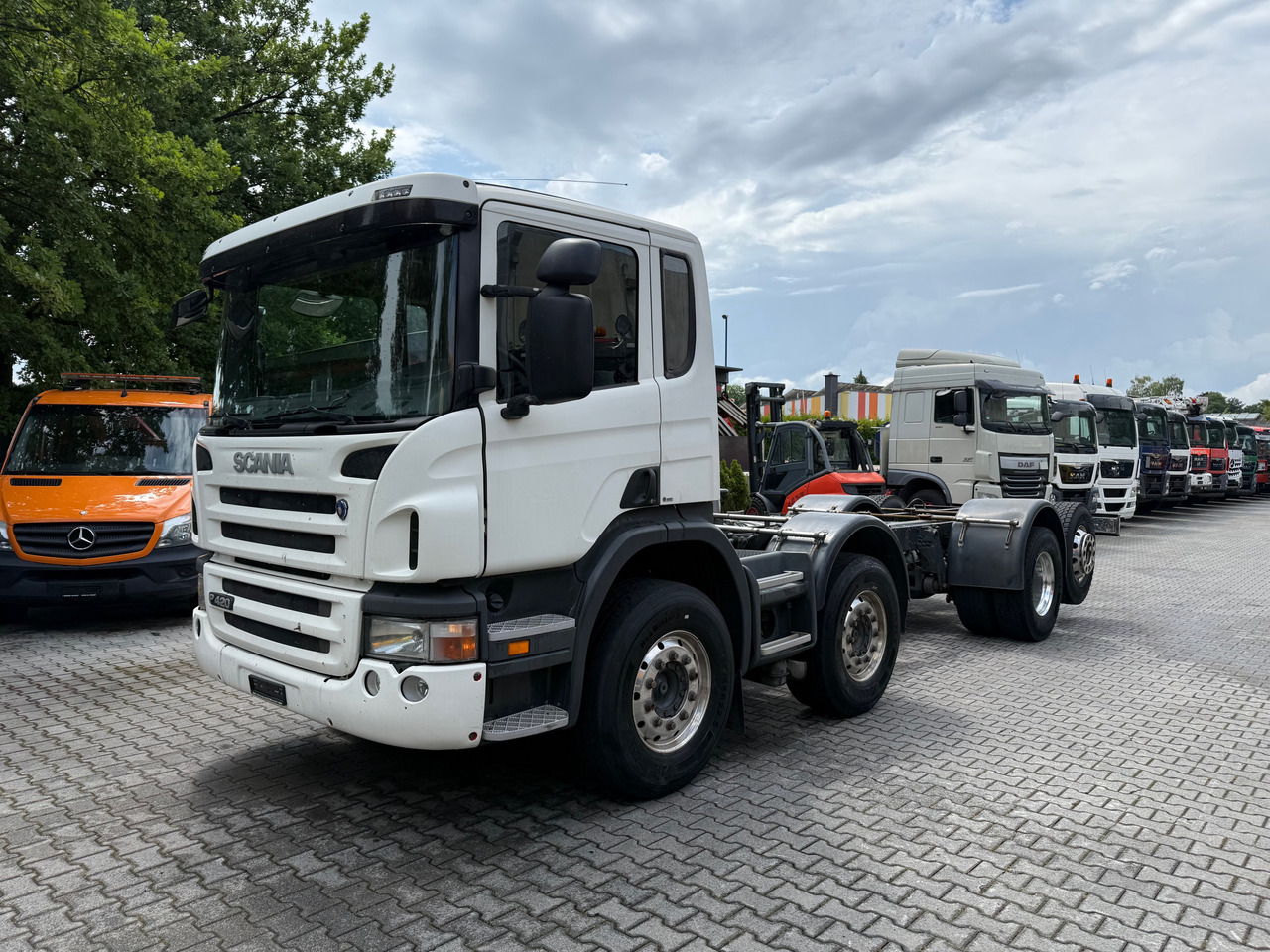 Scania P420 8X2*6 - Châssis cabine: photos 1 Scania P420 8X2*6 - Châssis cabine: photos 1