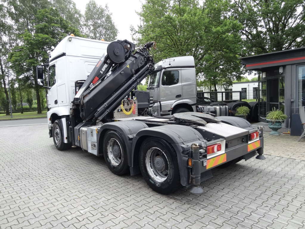 Mercedes-Benz Arocs 2648 LS 6X4 Kran Hiab X-HiPro 302 - Tracteur routier: photos 2 Mercedes-Benz Arocs 2648 LS 6X4 Kran Hiab X-HiPro 302 - Tracteur routier: photos 2