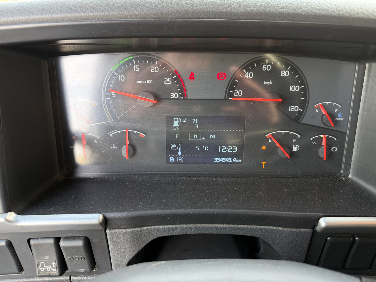 Camion plateau, Camion grue Volvo FM330 Kran Effer 165 bis 20 Meter: photos 7