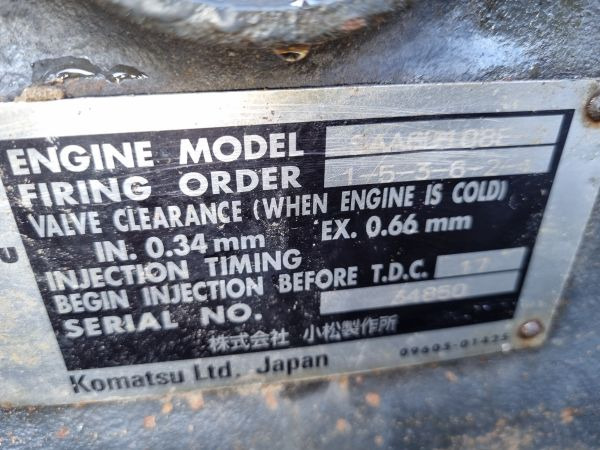 Komatsu SAA6D108E PC300-6 Engine (Plant) - Moteur pour Engins de chantier: photos 2 Komatsu SAA6D108E PC300-6 Engine (Plant) - Moteur pour Engins de chantier: photos 2