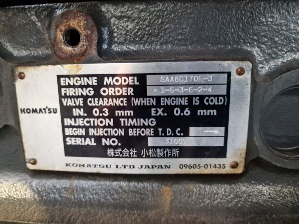 Komatsu SAA6D170E-3 Engine (Plant) PC1250-7 Excavator - Moteur pour Engins de chantier: photos 2 Komatsu SAA6D170E-3 Engine (Plant) PC1250-7 Excavator - Moteur pour Engins de chantier: photos 2