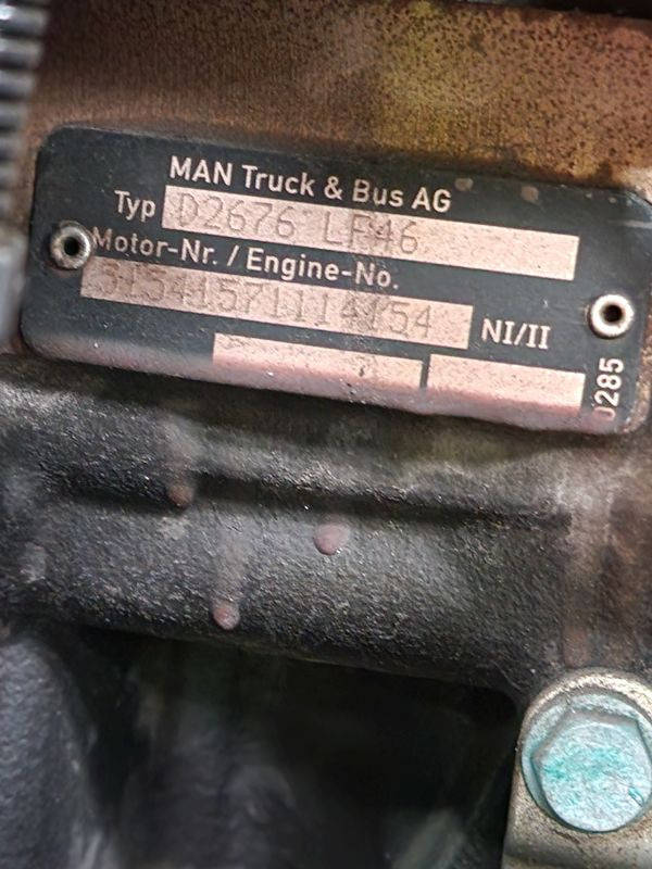 MAN D2676 LF46 EURO6 Engine (Truck) - Moteur pour Camion: photos 2 MAN D2676 LF46 EURO6 Engine (Truck) - Moteur pour Camion: photos 2