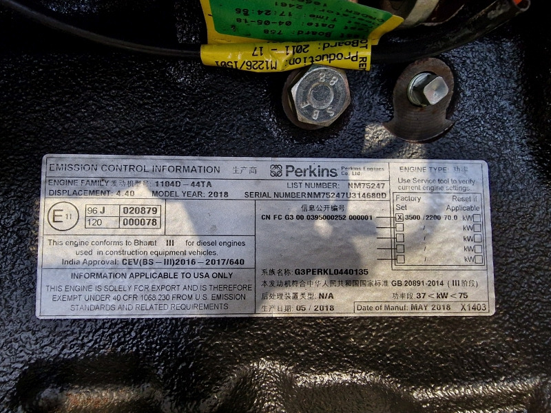 Perkins 1104D-44TA Engine (Plant) - Moteur pour Engins de chantier: photos 2 Perkins 1104D-44TA Engine (Plant) - Moteur pour Engins de chantier: photos 2
