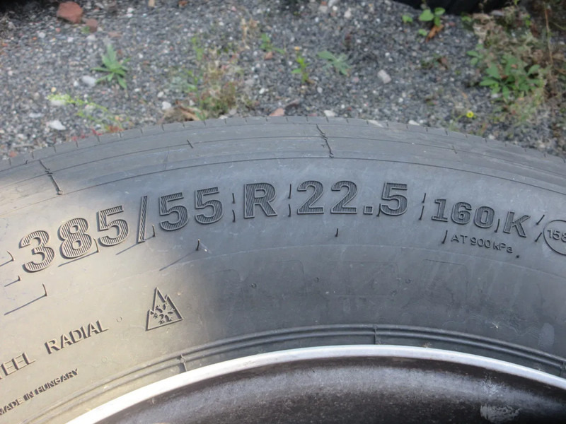 Continental 385/55 R 22.5 M+S APOLLO  VOOR STAALEN WIEL MET BAND 2 X - Pneu pour Camion: photos 2 Continental 385/55 R 22.5 M+S APOLLO  VOOR STAALEN WIEL MET BAND 2 X - Pneu pour Camion: photos 2