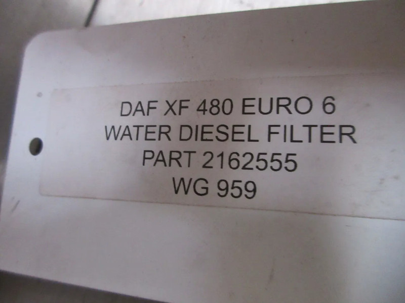 DAF 2162555 DIESEL WATER FILTER DAF XF 480 EURO 6 MODEL 2021 - Filtre à carburant pour Camion: photos 5 DAF 2162555 DIESEL WATER FILTER DAF XF 480 EURO 6 MODEL 2021 - Filtre à carburant pour Camion: photos 5