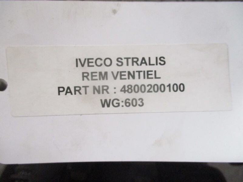 Iveco STRALIS 4800200100 REM VENTIEL - Valve pour Camion: photos 2 Iveco STRALIS 4800200100 REM VENTIEL - Valve pour Camion: photos 2