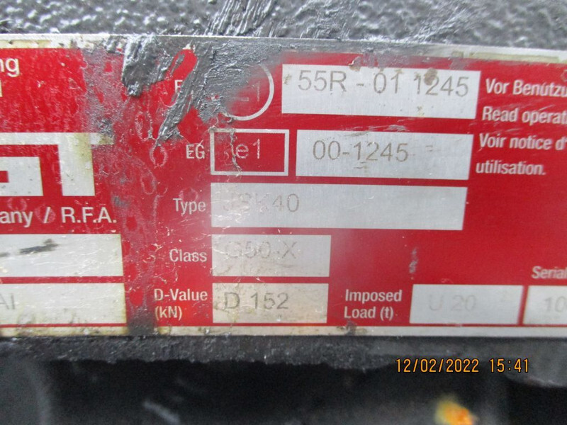 Sellette d'attelage pour Camion jost 2016 D152 // G50X JSK40 SCHOTEL IVECO HI WAY EURO 6: photos 6 Sellette d'attelage pour Camion jost 2016 D152 // G50X JSK40 SCHOTEL IVECO HI WAY EURO 6: photos 6