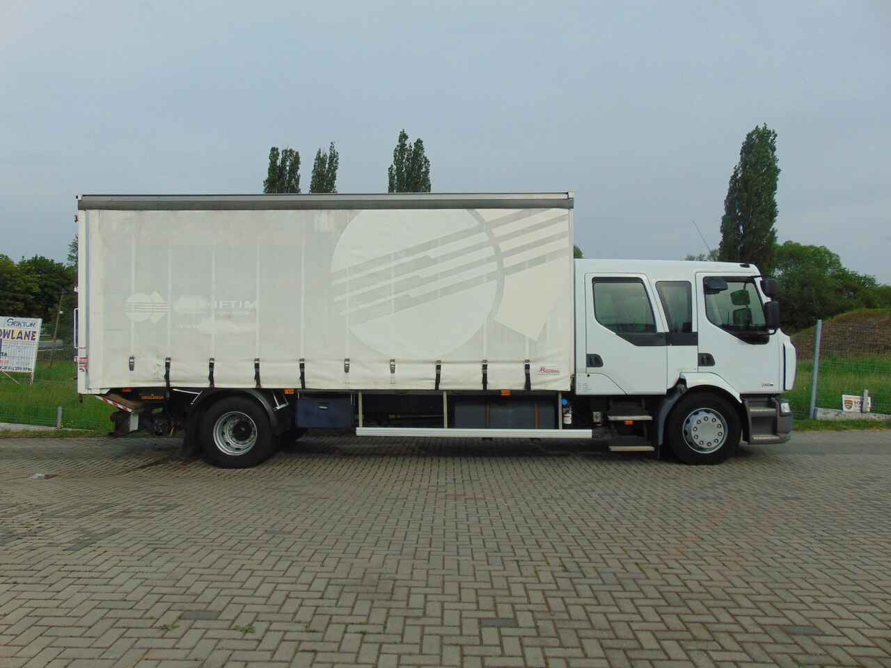Camion à rideaux coulissants RENAULT Midlum 240DXi: photos 6