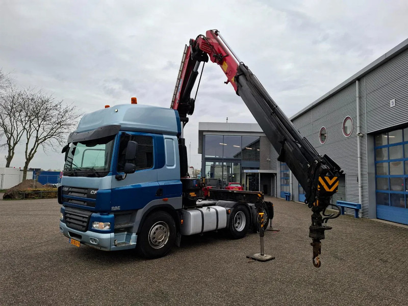 DAF CF85.460 / DEB / NL TRUCK / CRANE HMF 2620-K4 / REMOTE / TUV:10-01-2026 / ROTOR / AUTOMATIC / EURO-6 / 2013 - Camion grue: photos 1 DAF CF85.460 / DEB / NL TRUCK / CRANE HMF 2620-K4 / REMOTE / TUV:10-01-2026 / ROTOR / AUTOMATIC / EURO-6 / 2013 - Camion grue: photos 1