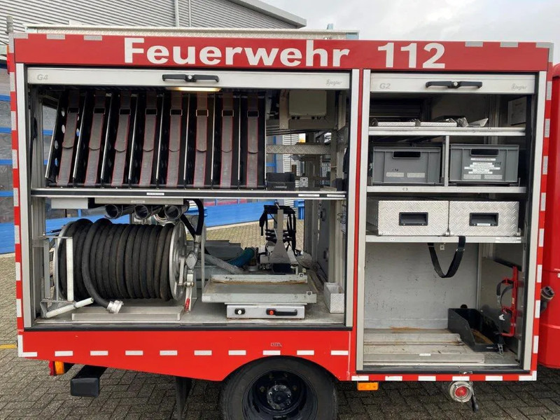 Camion de pompier Mercedes-Benz VARIO 612D / GERMAN TRUCK / CREWCAB / WATERTANK / ONLY:34231 KM / DOUBLE AIR REAR / TOP CONDITION / MARGE / MANUAL / EURO-3 / 19: photos 11