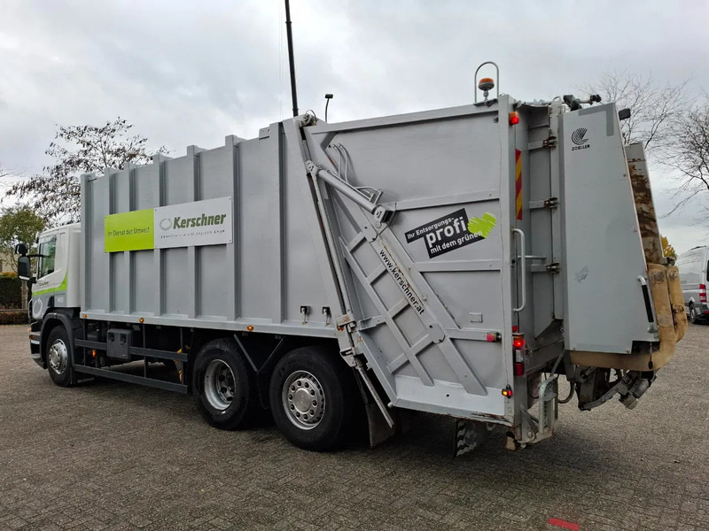 Scania P360 / RETARDER / ONLY:234640 KM / LENKACHSE / AIRCO / WORKING GARBAGE TRUCK / AUTOMATIC / EURO-5 / 2013 - Benne à ordures ménagères: photos 3 Scania P360 / RETARDER / ONLY:234640 KM / LENKACHSE / AIRCO / WORKING GARBAGE TRUCK / AUTOMATIC / EURO-5 / 2013 - Benne à ordures ménagères: photos 3