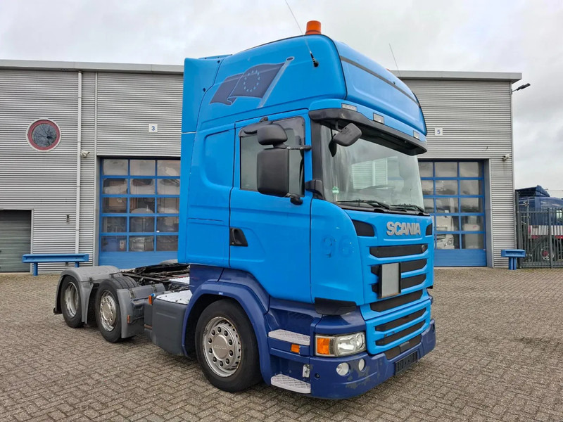 Scania R450 / RETARDER / LIFT+LENKACHSE / GERMAN TRUCK / MEGA / FIFTH WHEEL HEIGHT:100CM / PARK-AIRCO / LWDS / EURO-6 / 2016 - Tracteur routier: photos 2 Scania R450 / RETARDER / LIFT+LENKACHSE / GERMAN TRUCK / MEGA / FIFTH WHEEL HEIGHT:100CM / PARK-AIRCO / LWDS / EURO-6 / 2016 - Tracteur routier: photos 2