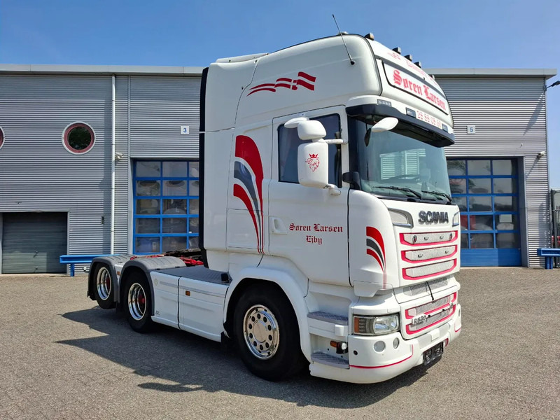 Scania R520 V8 / RETARDER / BOOGIE / FULL-AIR / ACC / LWDS / LEATHER / NAVI / XENON / FRIDGE / AUTOMATIC / EURO-6 / 2015 - Tracteur routier: photos 2 Scania R520 V8 / RETARDER / BOOGIE / FULL-AIR / ACC / LWDS / LEATHER / NAVI / XENON / FRIDGE / AUTOMATIC / EURO-6 / 2015 - Tracteur routier: photos 2