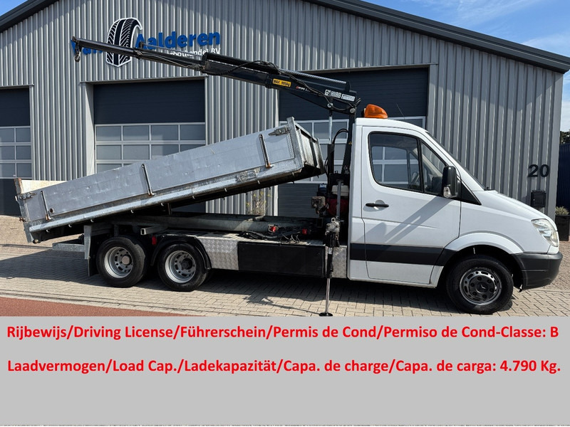Mercedes-Benz Sprinter 516 CDI Clixtar, HIAB Kraan/Crane/Kran/Grua, Kipper - Utilitaire benne: photos 1 Mercedes-Benz Sprinter 516 CDI Clixtar, HIAB Kraan/Crane/Kran/Grua, Kipper - Utilitaire benne: photos 1