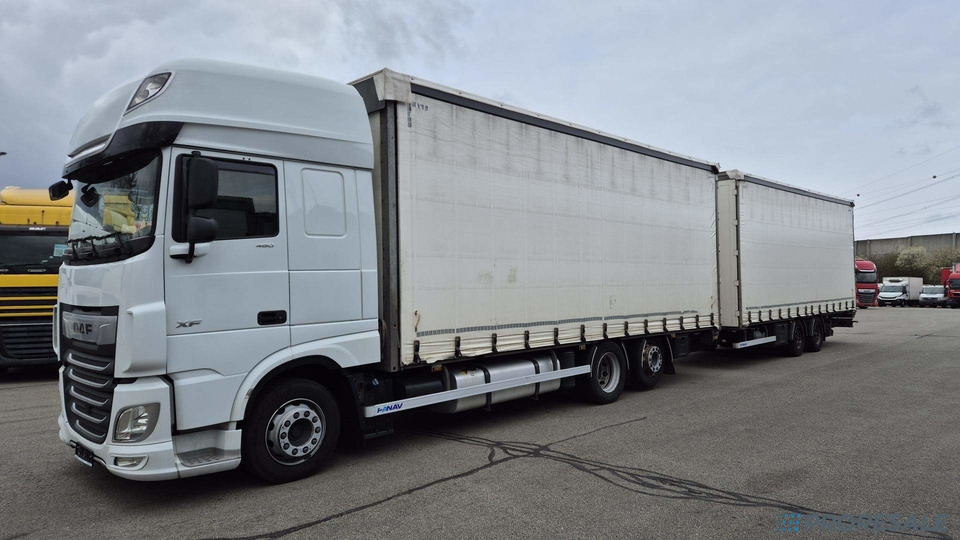 DAF XF 480 FAR SSC EURO 6 velkoobjemová souprava - prodejné jen s přívěsem PANAV TVK18M - P0463W - cena je za celou soupravu - Camion à rideaux coulissants: photos 2 DAF XF 480 FAR SSC EURO 6 velkoobjemová souprava - prodejné jen s přívěsem PANAV TVK18M - P0463W - cena je za celou soupravu - Camion à rideaux coulissants: photos 2