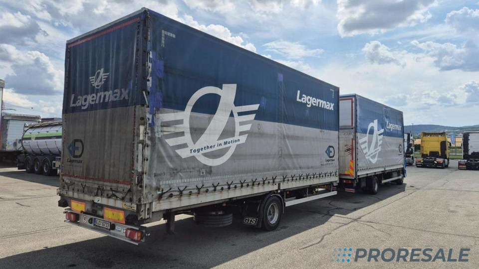 GTS PJT 10N 1-osý - prodejný jen s vozidlem DAF LF 260 FA EURO 6 D1853Z - cena je za celou soupravu - Remorque rideaux coulissants: photos 1 GTS PJT 10N 1-osý - prodejný jen s vozidlem DAF LF 260 FA EURO 6 D1853Z - cena je za celou soupravu - Remorque rideaux coulissants: photos 1