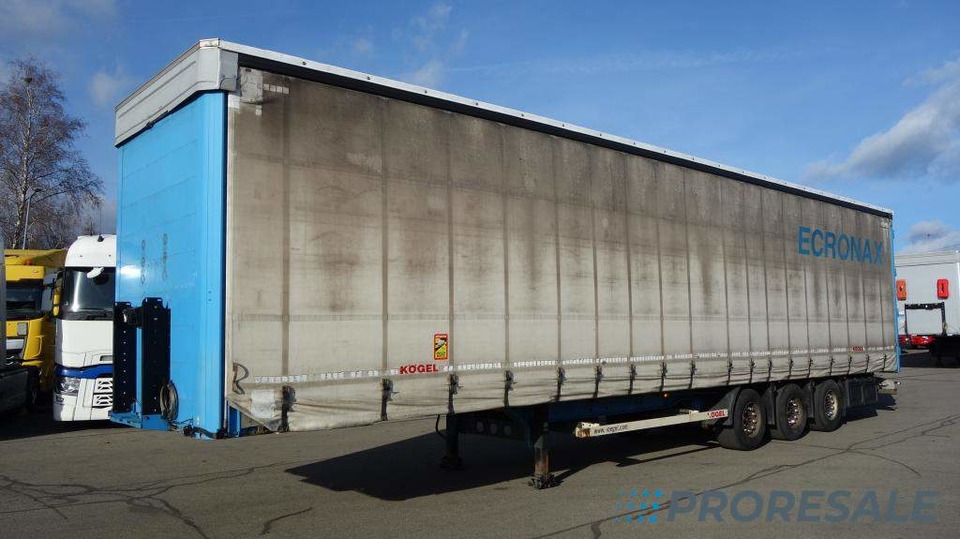 KÖGEL SN 24 MEGA - bočnicový - Semi-remorque rideaux coulissants: photos 2 KÖGEL SN 24 MEGA - bočnicový - Semi-remorque rideaux coulissants: photos 2