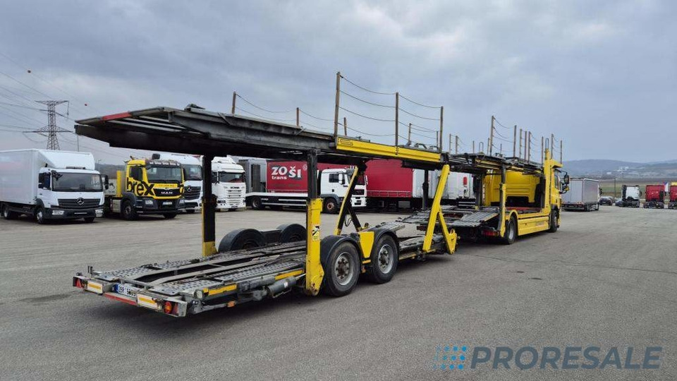 OSTATNÍ GROENEWOLD TSPH-LK přepravník aut - prodejné jen s vozidlem DAF D1825K - cena je za celou soupravu - Camion porte-voitures: photos 1 OSTATNÍ GROENEWOLD TSPH-LK přepravník aut - prodejné jen s vozidlem DAF D1825K - cena je za celou soupravu - Camion porte-voitures: photos 1