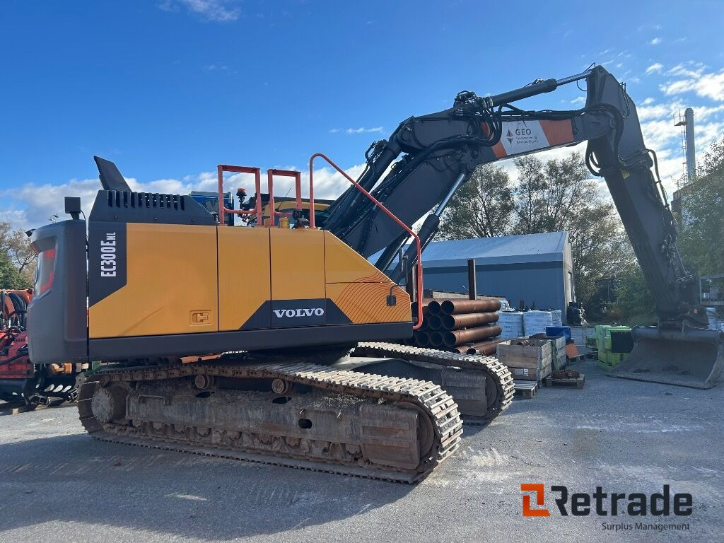 2018 Beltegraver 31750 kg Volvo EC 300 E nl + Bor rig-Spunt agregat-Rotortilt og skuffer - Pelle sur chenille: photos 3 2018 Beltegraver 31750 kg Volvo EC 300 E nl + Bor rig-Spunt agregat-Rotortilt og skuffer - Pelle sur chenille: photos 3