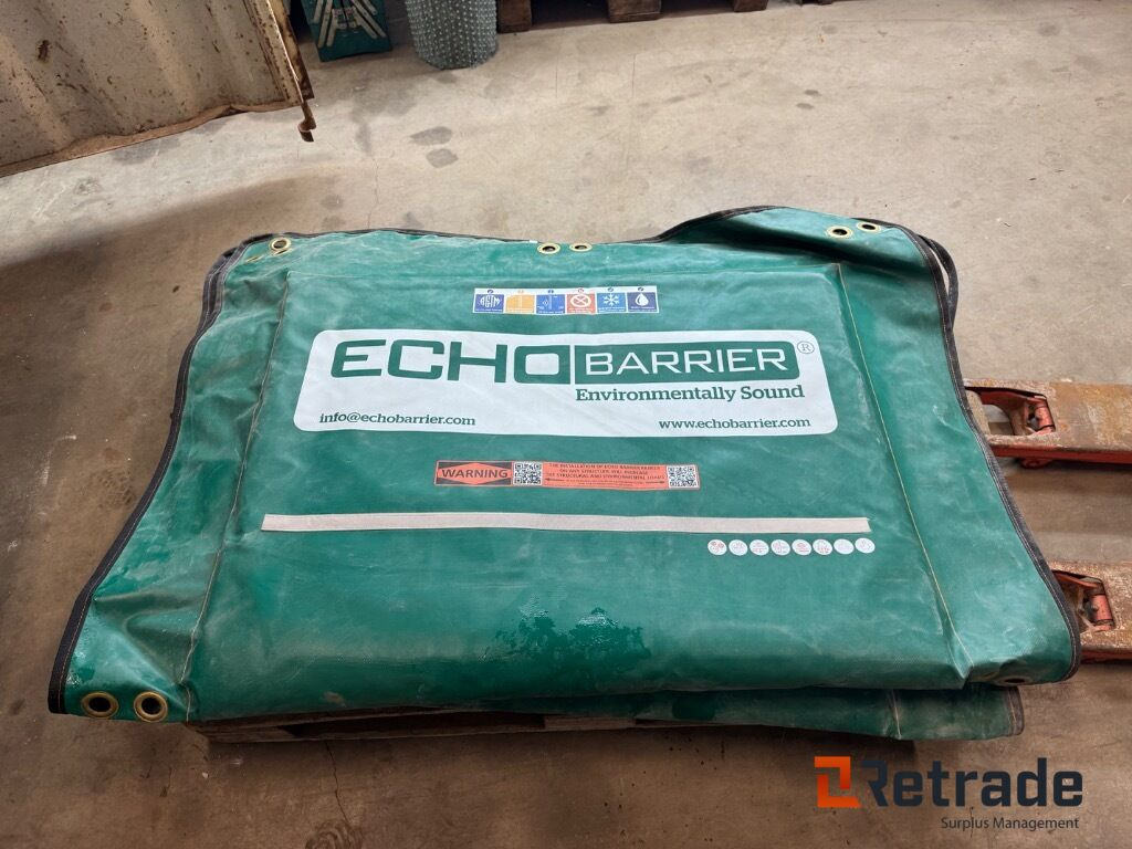 Bullermattor akustiska barriärer Echo Barrier 15 st, en hel pall - Outil/ Équipement: photos 4 Bullermattor akustiska barriärer Echo Barrier 15 st, en hel pall - Outil/ Équipement: photos 4