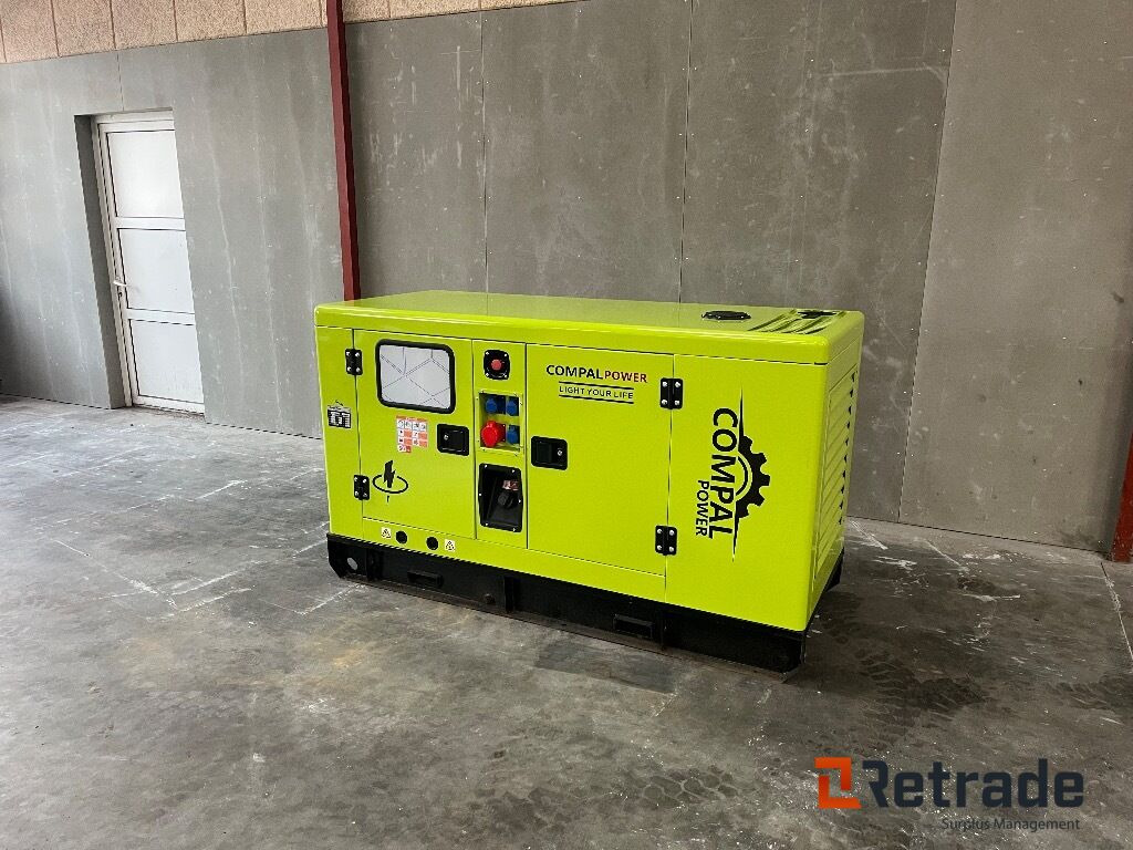 Generator Compal Power VG-R30 Generator - Engins de chantier: photos 1 Generator Compal Power VG-R30 Generator - Engins de chantier: photos 1