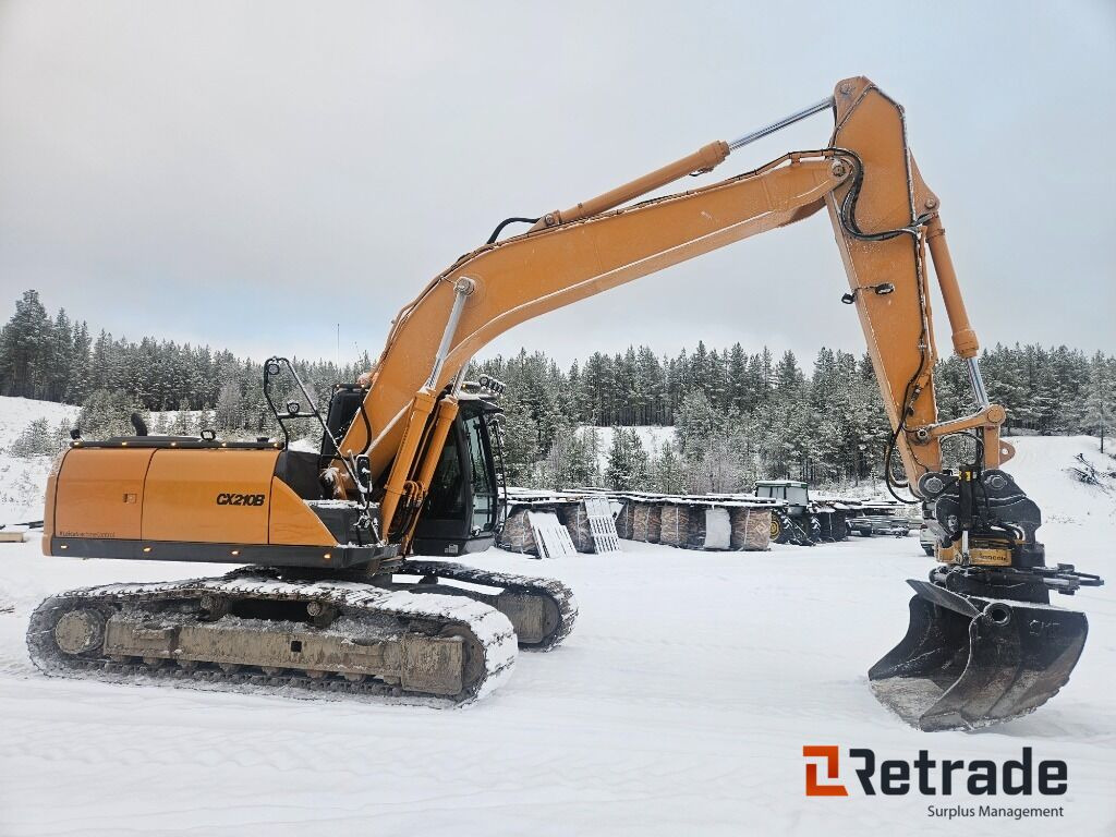 Grävmaskin Case CX210B - Engins de chantier: photos 5 Grävmaskin Case CX210B - Engins de chantier: photos 5