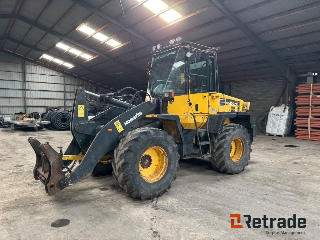 Hjullæsser Komatsu WA 150 - Chargeuse sur pneus: photos 1 Hjullæsser Komatsu WA 150 - Chargeuse sur pneus: photos 1