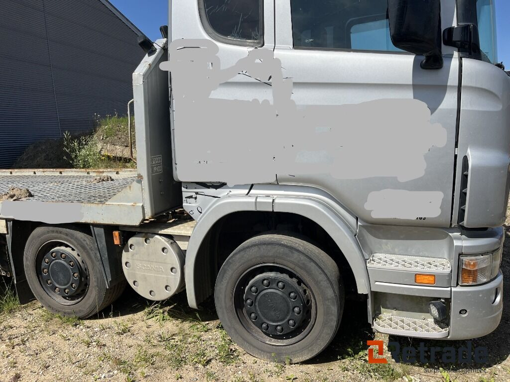 Lastbil SCANIA 8X4 Maskintransporter med Hydrauliske slidsker - Camion porte-voitures: photos 4 Lastbil SCANIA 8X4 Maskintransporter med Hydrauliske slidsker - Camion porte-voitures: photos 4