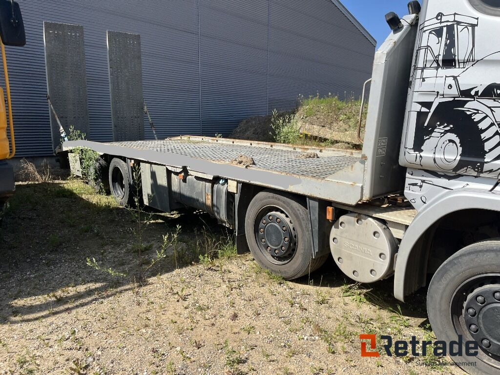 Lastbil SCANIA 8X4 Maskintransporter med Hydrauliske slidsker - Camion porte-voitures: photos 5 Lastbil SCANIA 8X4 Maskintransporter med Hydrauliske slidsker - Camion porte-voitures: photos 5