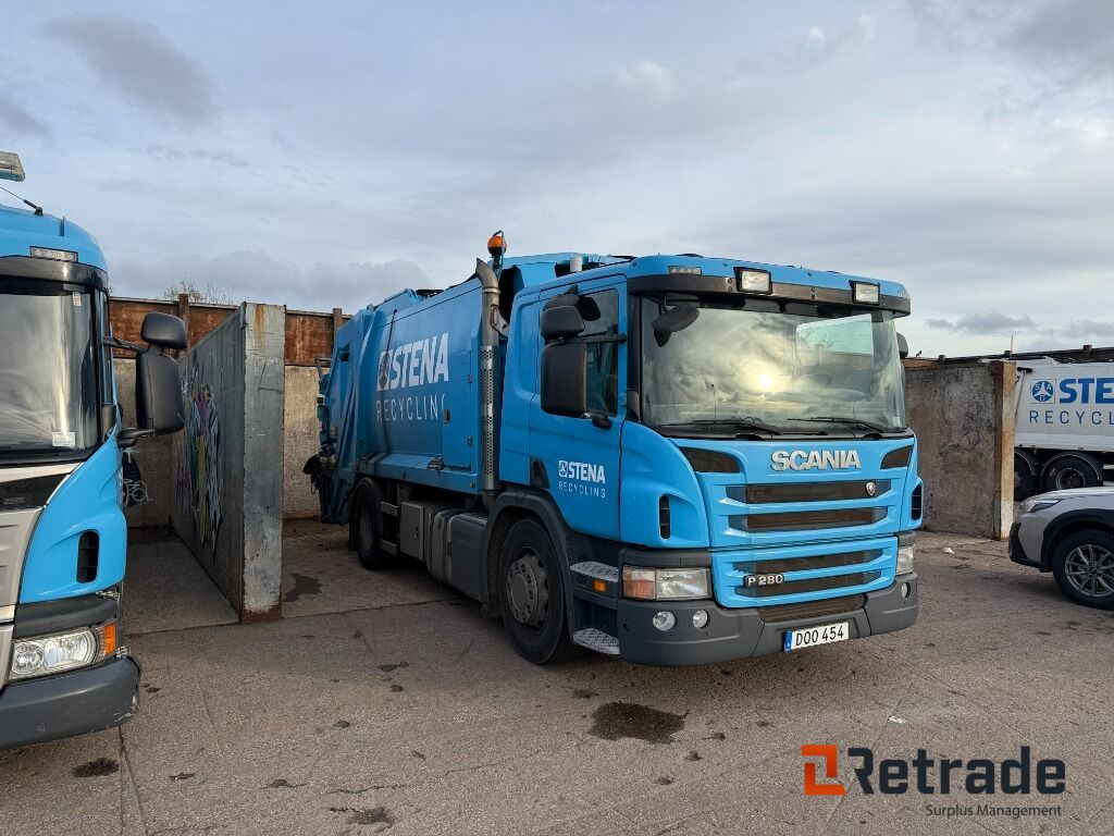 Lastbil Scania P280DB4X2MLB 2 fack sopbil - Benne à ordures ménagères: photos 2 Lastbil Scania P280DB4X2MLB 2 fack sopbil - Benne à ordures ménagères: photos 2