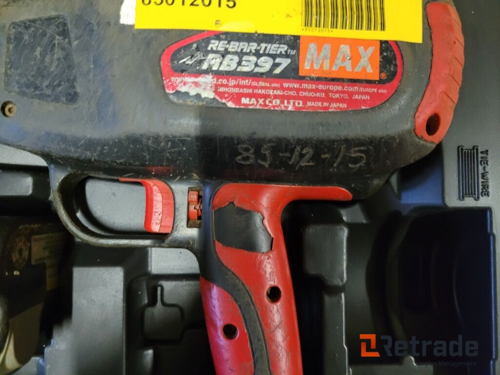 Najmaskin MAX RB398 - L'équipement de construction: photos 3 Najmaskin MAX RB398 - L'équipement de construction: photos 3