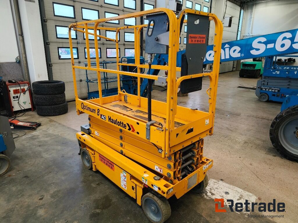 Sakselift Haulotte Optimum 8 - Nacelle ciseaux: photos 2 Sakselift Haulotte Optimum 8 - Nacelle ciseaux: photos 2