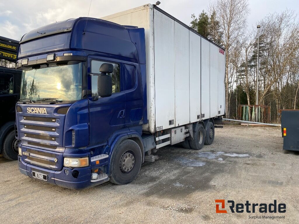 Skåpbil Scania R500LB6X2*4MNB Renoveringsobjekt - Camion fourgon: photos 1 Skåpbil Scania R500LB6X2*4MNB Renoveringsobjekt - Camion fourgon: photos 1