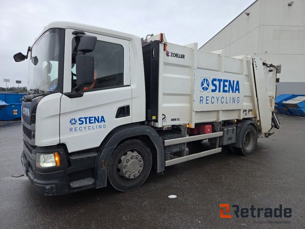 Sopbil Scania P320 Enfackare - Benne à ordures ménagères: photos 1 Sopbil Scania P320 Enfackare - Benne à ordures ménagères: photos 1