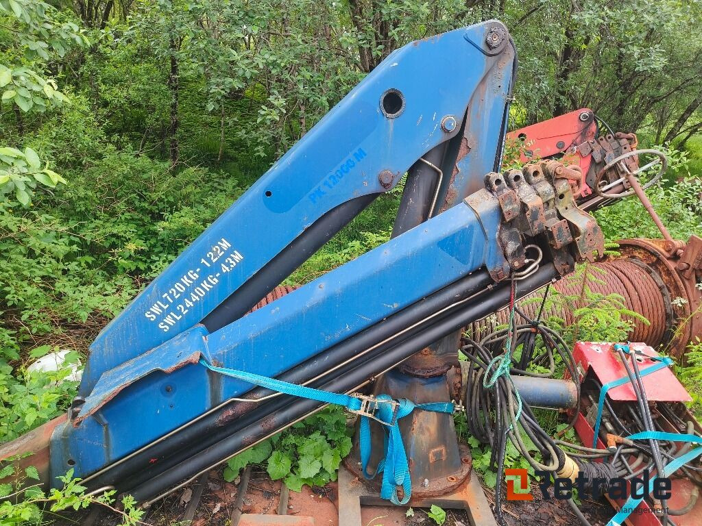 Stykkgods kran, Palfinger PK 12000MC - Grue auxiliaire: photos 1 Stykkgods kran, Palfinger PK 12000MC - Grue auxiliaire: photos 1