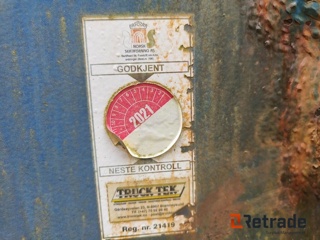 Stykkgods kran, Palfinger PK 12000MC - Grue auxiliaire: photos 4 Stykkgods kran, Palfinger PK 12000MC - Grue auxiliaire: photos 4