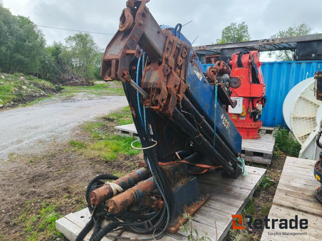 Stykkgodskran, AMCO VEBA V933F 5S, 21m - Grue auxiliaire: photos 3 Stykkgodskran, AMCO VEBA V933F 5S, 21m - Grue auxiliaire: photos 3