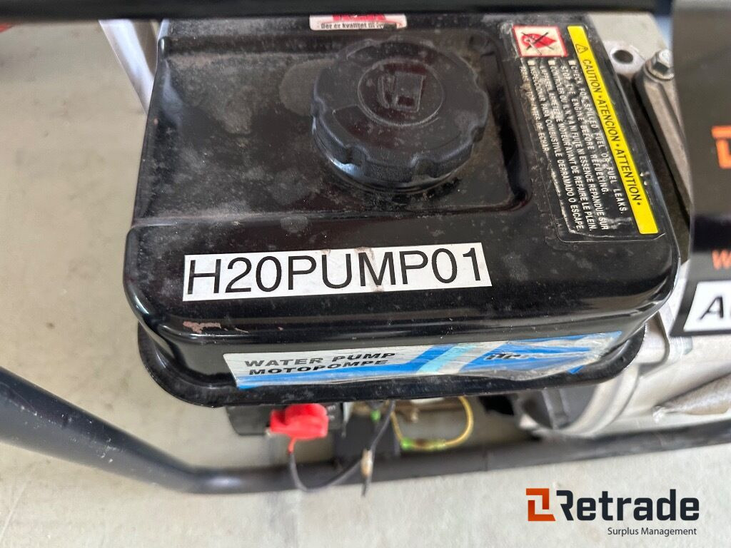 Vand pumpe med egen motor - Pompe à eau: photos 3 Vand pumpe med egen motor - Pompe à eau: photos 3