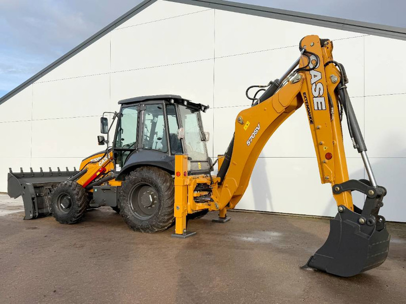 Case 570SV 4WD - 4/1 Bucket / Telescopic Boom / AC - Tractopelle: photos 2 Case 570SV 4WD - 4/1 Bucket / Telescopic Boom / AC - Tractopelle: photos 2