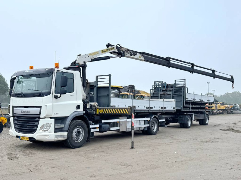 DAF CF400 + 17m Palfinger Crane / kran + Trailer - Camion grue: photos 2 DAF CF400 + 17m Palfinger Crane / kran + Trailer - Camion grue: photos 2