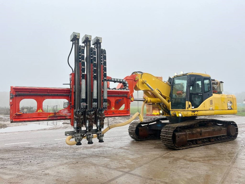 Komatsu PC290NLC-7K + Wimmer Jura Luna 3.100 Drill - Pelle sur chenille: photos 2 Komatsu PC290NLC-7K + Wimmer Jura Luna 3.100 Drill - Pelle sur chenille: photos 2