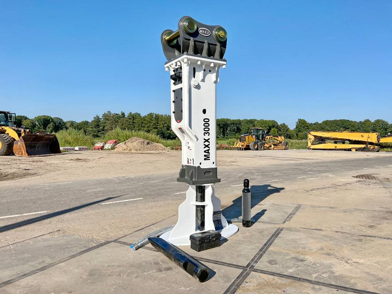 Maxx 3000 hammer (silent) - 27/40ton Machine - Marteau hydraulique pour Engins de chantier: photos 5 Maxx 3000 hammer (silent) - 27/40ton Machine - Marteau hydraulique pour Engins de chantier: photos 5