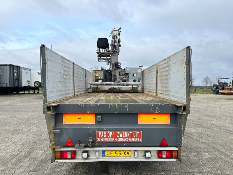 Pacton T3-003 Brick Trailer - Kennis 16000-R Crane - Semi-remorque plateau: photos 3 Pacton T3-003 Brick Trailer - Kennis 16000-R Crane - Semi-remorque plateau: photos 3