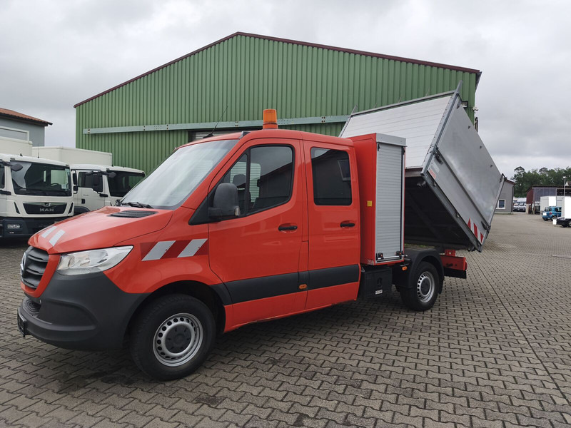 Mercedes-Benz 316 Sprinter DoKa Kipper Euro 6 4x2 (4) - Utilitaire benne, Utilitaire double cabine: photos 1 Mercedes-Benz 316 Sprinter DoKa Kipper Euro 6 4x2 (4) - Utilitaire benne, Utilitaire double cabine: photos 1