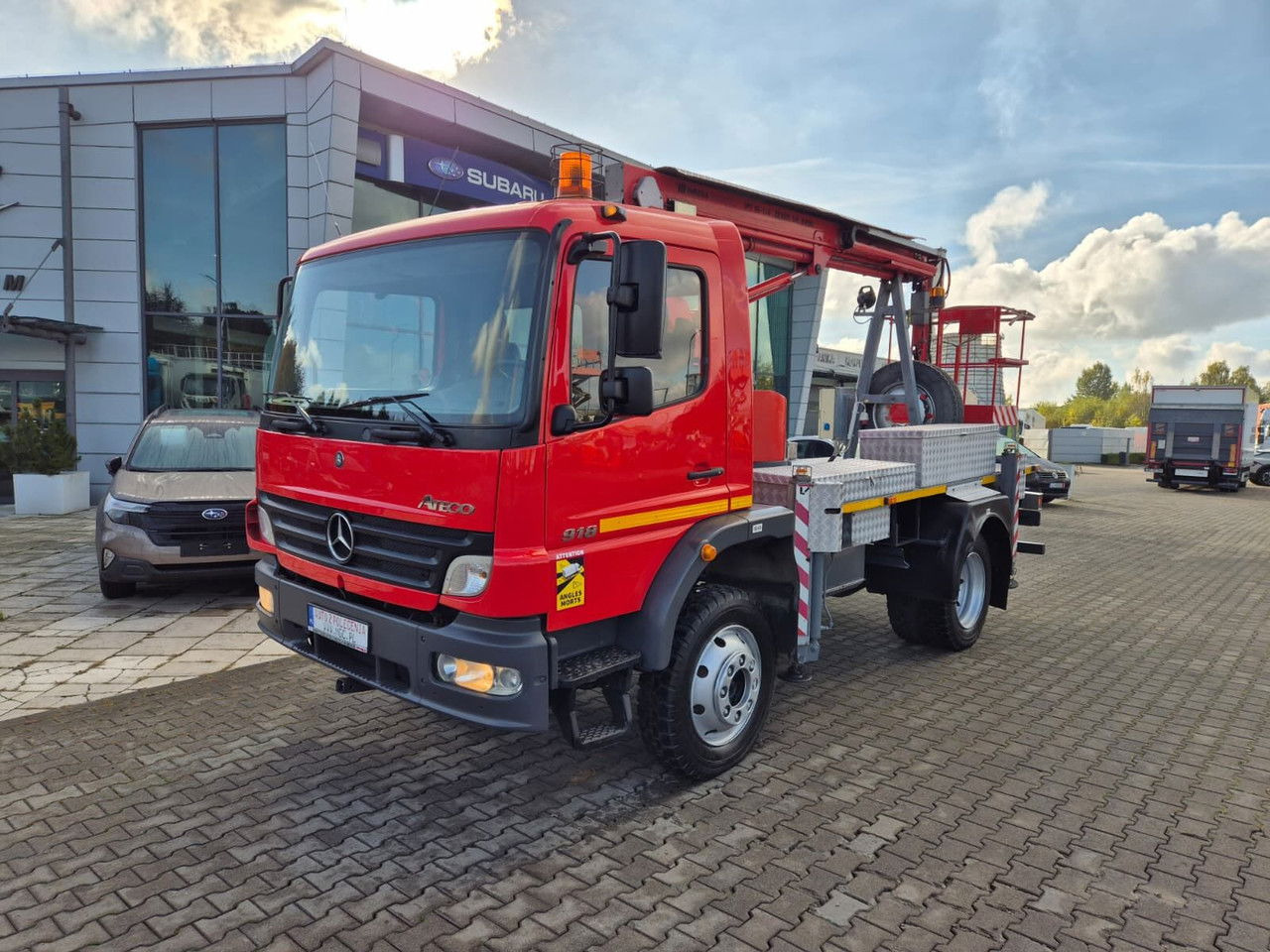 Mercedes-Benz Atego 918 4x4 / 16 M Lift / Serviced - Camion avec nacelle: photos 2 Mercedes-Benz Atego 918 4x4 / 16 M Lift / Serviced - Camion avec nacelle: photos 2