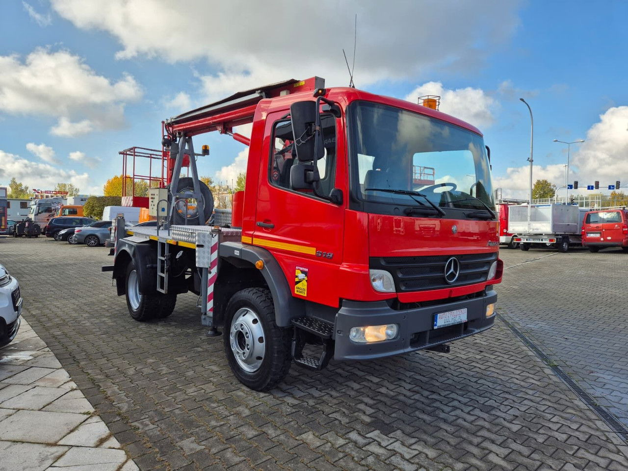 Mercedes-Benz Atego 918 4x4 / 16 M Lift / Serviced - Camion avec nacelle: photos 5 Mercedes-Benz Atego 918 4x4 / 16 M Lift / Serviced - Camion avec nacelle: photos 5
