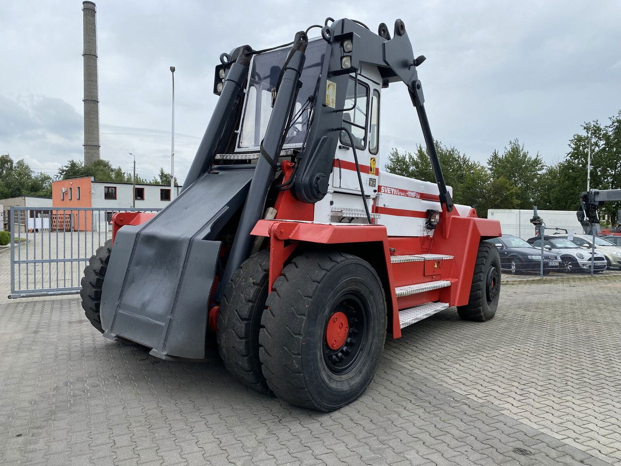 Svetruck TMF 12/9 HB / 1 Owner / Elme Spreader / Wood LOG A RM - Reach stacker: photos 5 Svetruck TMF 12/9 HB / 1 Owner / Elme Spreader / Wood LOG A RM - Reach stacker: photos 5